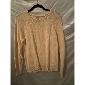 L.L Bean Cream Sweater